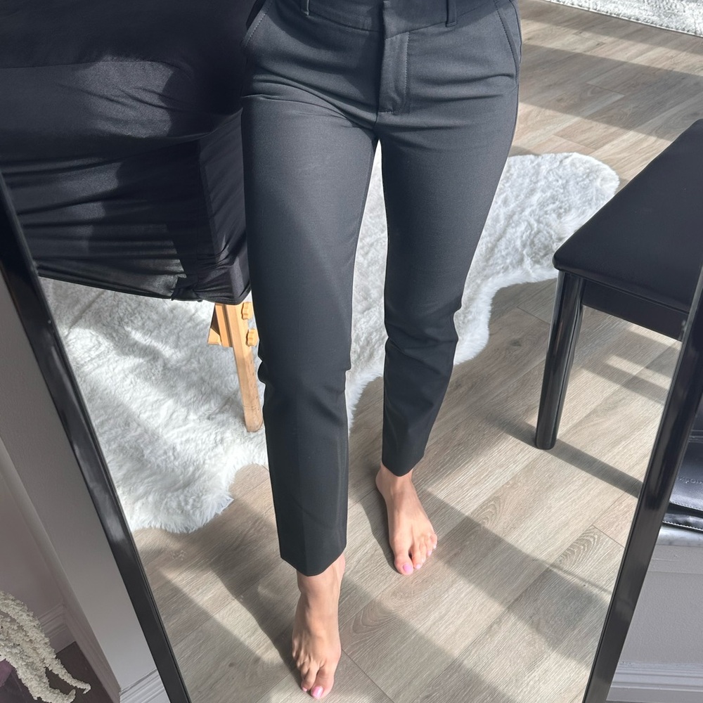 Stylish Black Slim-Fit Pants